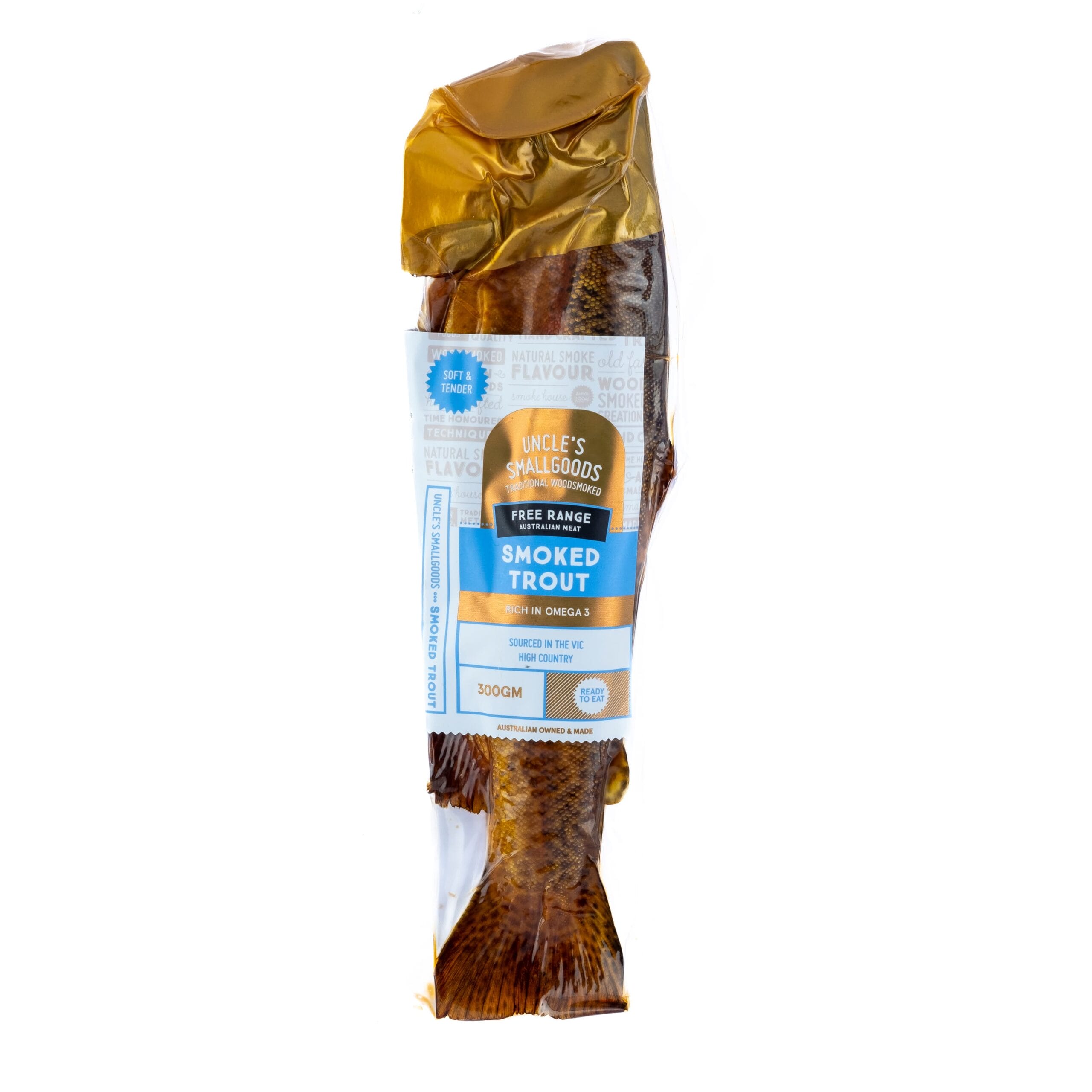 Natural Whole Smoked Trout 300 – 400g